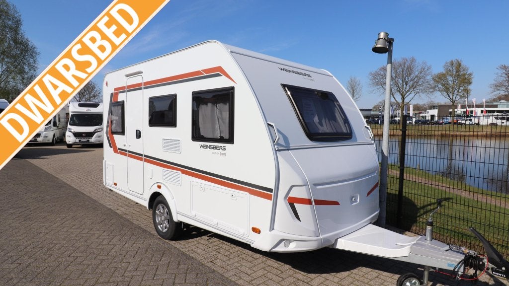 Weinsberg CaraOne HOT EDITION 390QD BJ. 2025 AANBIEDING !, Caravans en Kamperen, Caravans, Overige merken, Bedrijf, Treinzit, 4 tot 5 meter