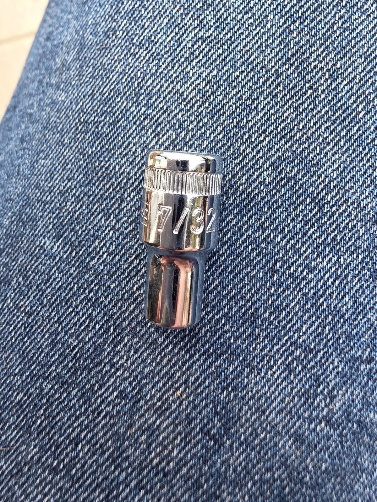Sandvik Belzer 7/32" dop - Zo goed als nieuw, Ophalen of Verzenden, Zo goed als nieuw, Sleutel/ratel, Overige merken