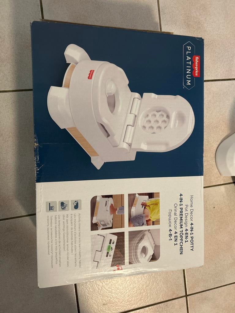 Fisher-Price 4-in-1 Potje - gebruikt, Ophalen of Verzenden, Zo goed als nieuw, Speelset