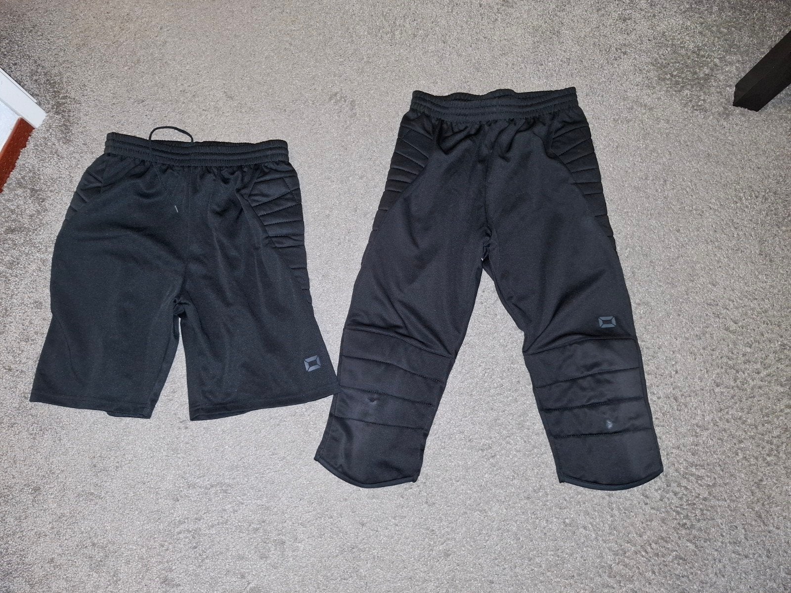 2 keepers broeken stanno maat L 3/4 en kort model, Maat L, Ophalen of Verzenden, Zo goed als nieuw, Broek