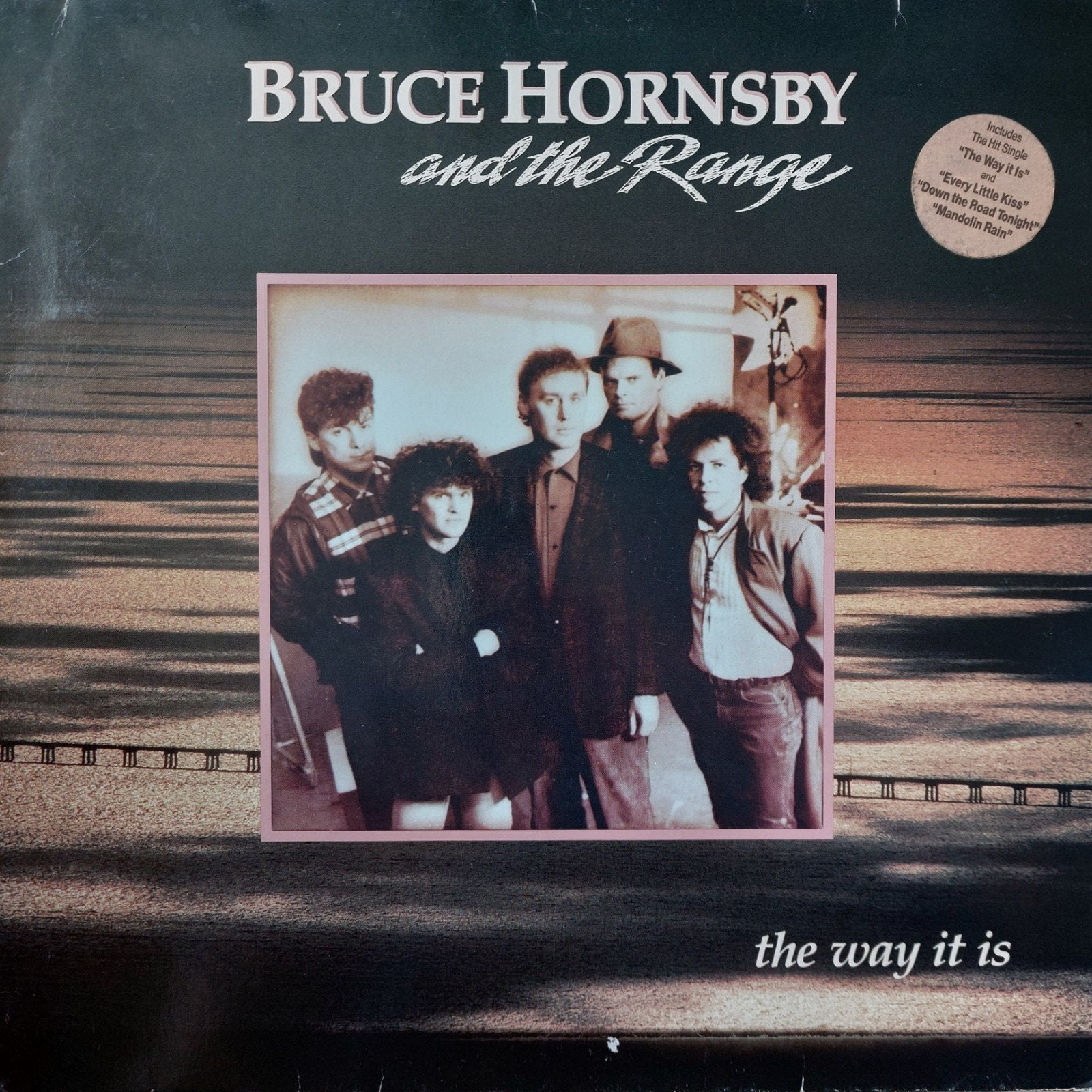 LP Bruce Hornsby and the Range - The way it is, Ophalen of Verzenden, 12 inch, LP
