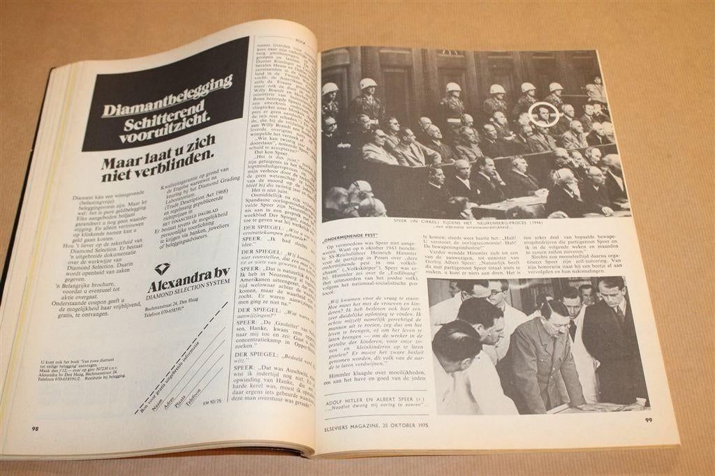 Elseviers Magazine [1975] — Jubileum-special 1945-1975, Ophalen of Verzenden, Gelezen, Muziek, Film of Tv