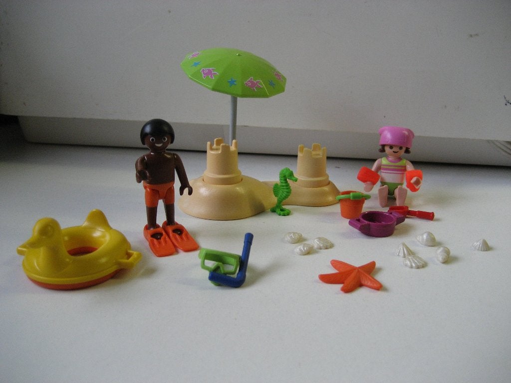 playmobil kinderen op het strand, Ophalen of Verzenden, Zo goed als nieuw