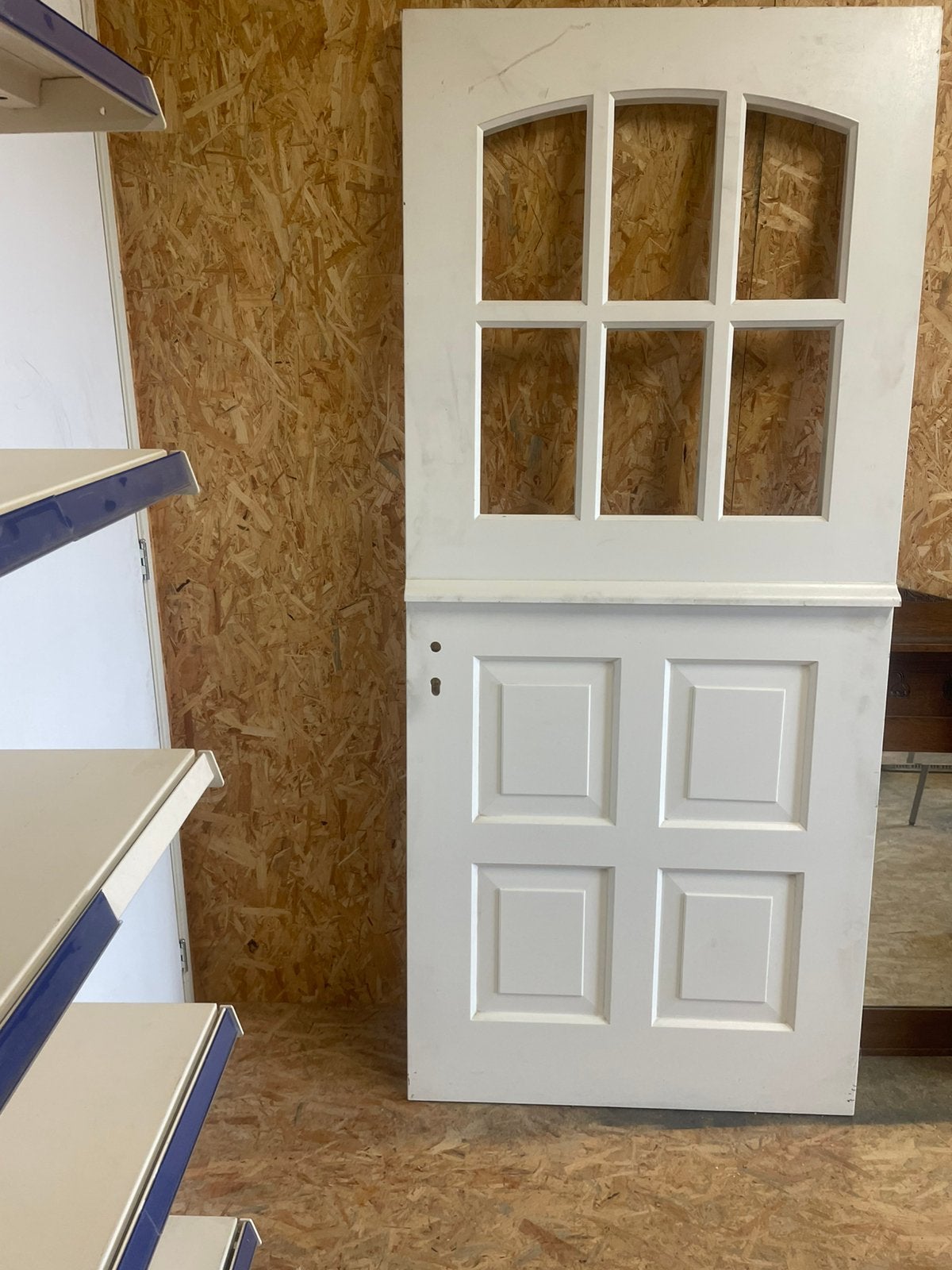 Hardhouten voordeur 92,5 x 2092, Ophalen, Nieuw, Hout