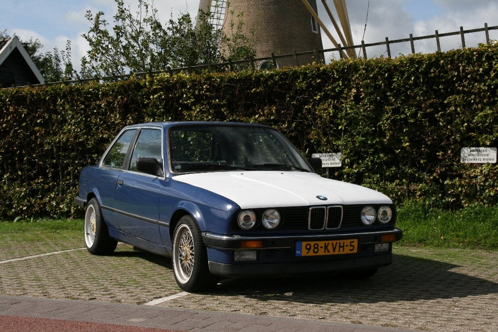 BMW E30 3-Serie 318 1985 Blauw, Auto's, 920 kg, Blauw, 102 pk, 1200 kg
