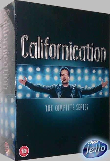 Californication, Complete Serie, Seizoen 1 - 7 UK Box nietNL, Vanaf 16 jaar, Boxset, Ophalen of Verzenden, Komedie
