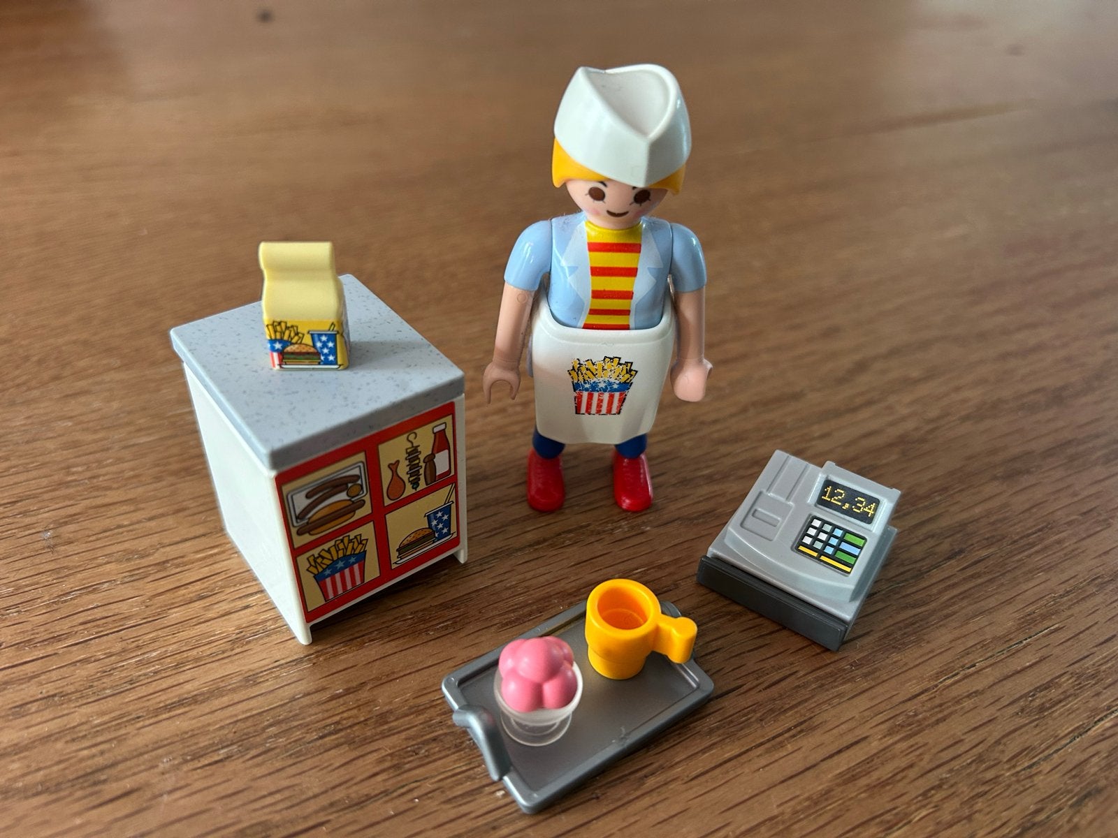 Playmobil set 5292 serveerster compleet en met boekje, Ophalen, Complete set, Zo goed als nieuw, City life