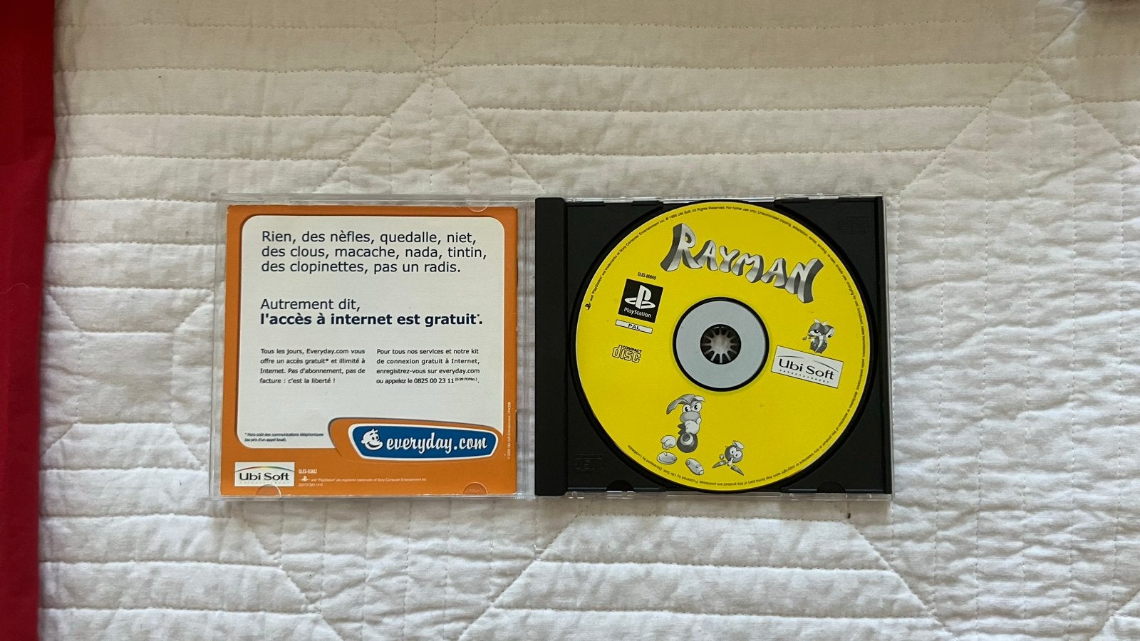 Rayman en Racing 3 PS1/PS2 games, Avontuur en Actie, Gebruikt, 1 speler, Ophalen of Verzenden