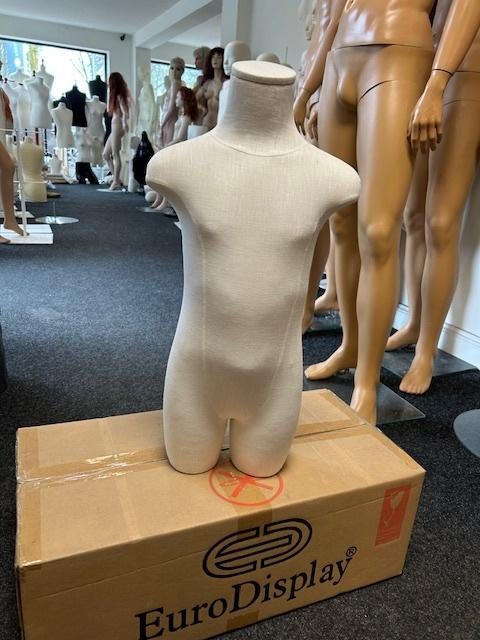 nieuwe linnen kinder torso's 6 jaar / paspop etalagepop, Kinderen en Baby's, ., Nieuw, Ophalen of Verzenden, .
