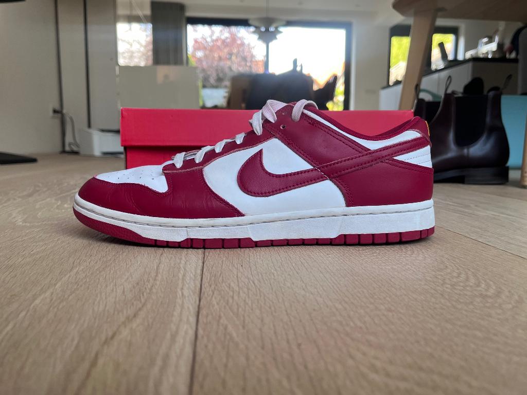 Nike dunk low university red, Overige kleuren, Verzenden, Nike, Sneakers of Gympen