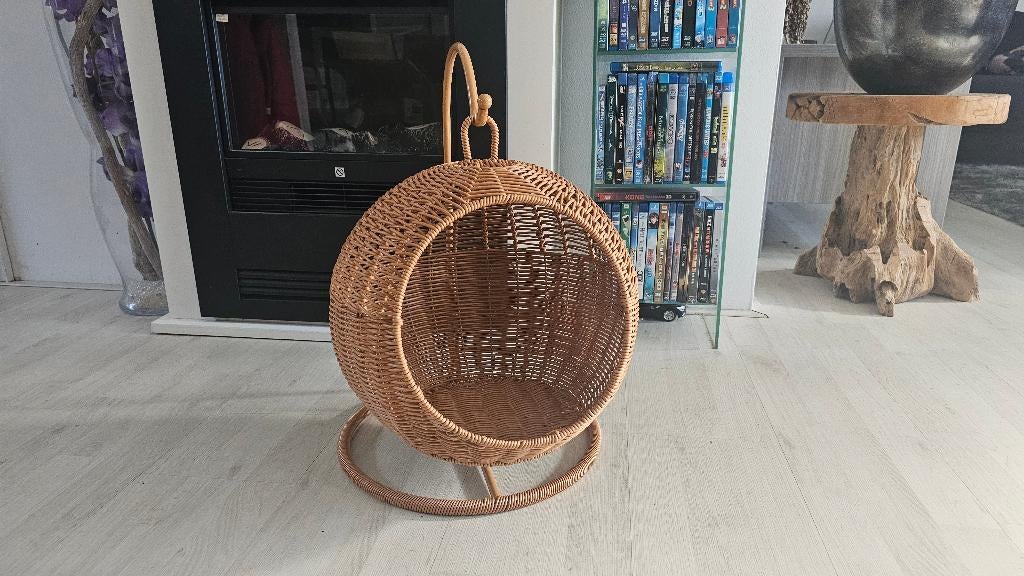 Superleuke Hangende Kattenmand! 48CM! NIEUW!, Ophalen of Verzenden, Nieuw, Riet