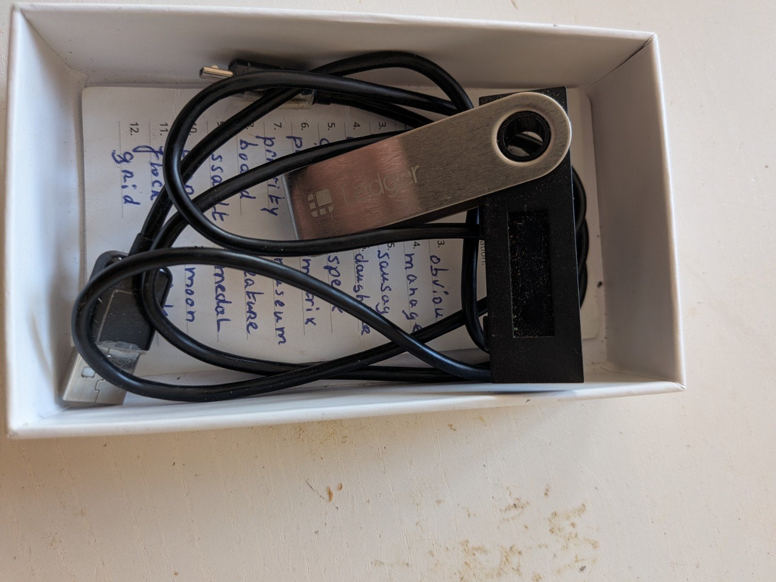 legder nano S, Ophalen of Verzenden, Gebruikt, 1 GB of minder
