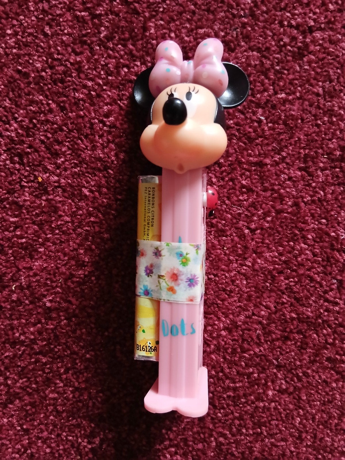 Minnie Mouse PEZ Dispenser met snoepjes, Ophalen of Verzenden, Zo goed als nieuw