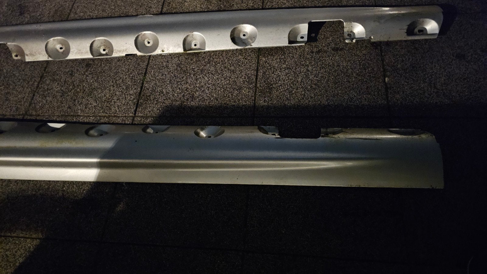 BMW E46 coupe side skirts / dorpels links en rechts, Auto-onderdelen, Carrosserie en Plaatwerk, Ophalen, Gebruikt