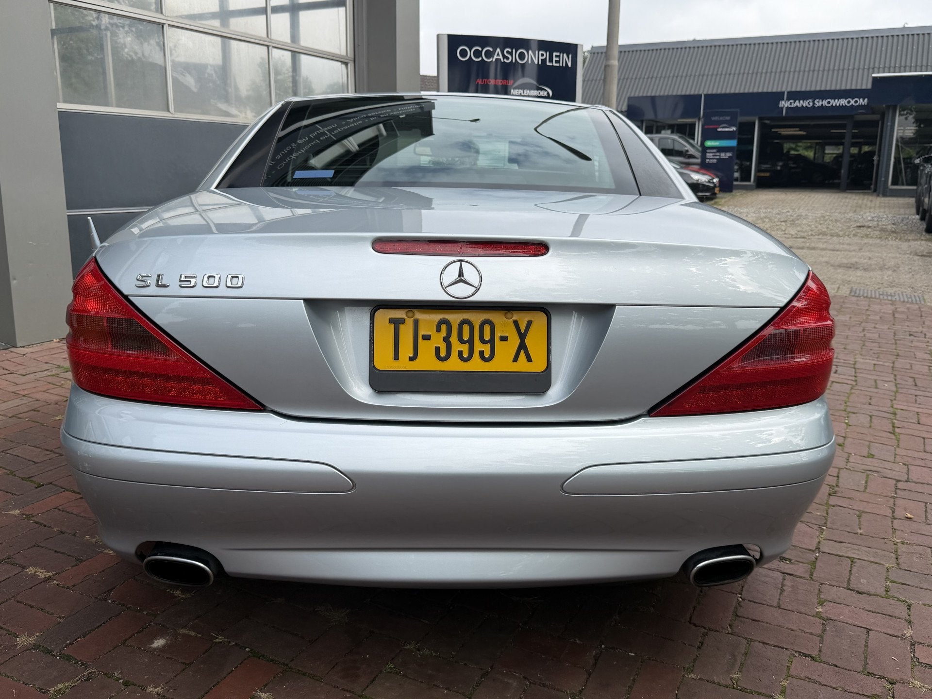 Mercedes-Benz SL-Klasse 500 – 2003 – 128.000 km – 306, Auto's, Automaat, Dealer onderhouden, Achterwielaandrijving, Gebruikt