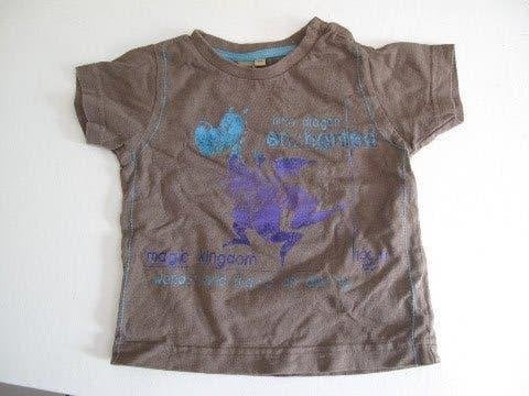 Bruin t shirt Just Small voor een jongen maat 74, Kinderen en Baby's, Babykleding | Maat 74, Ophalen of Verzenden, Zo goed als nieuw