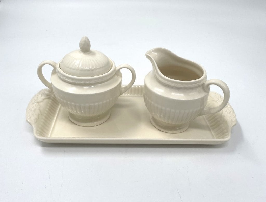 Driedelig roomstel Wedgwood Edme, Huis en Inrichting, Verzenden, Zo goed als nieuw, Aardewerk, Overige typen