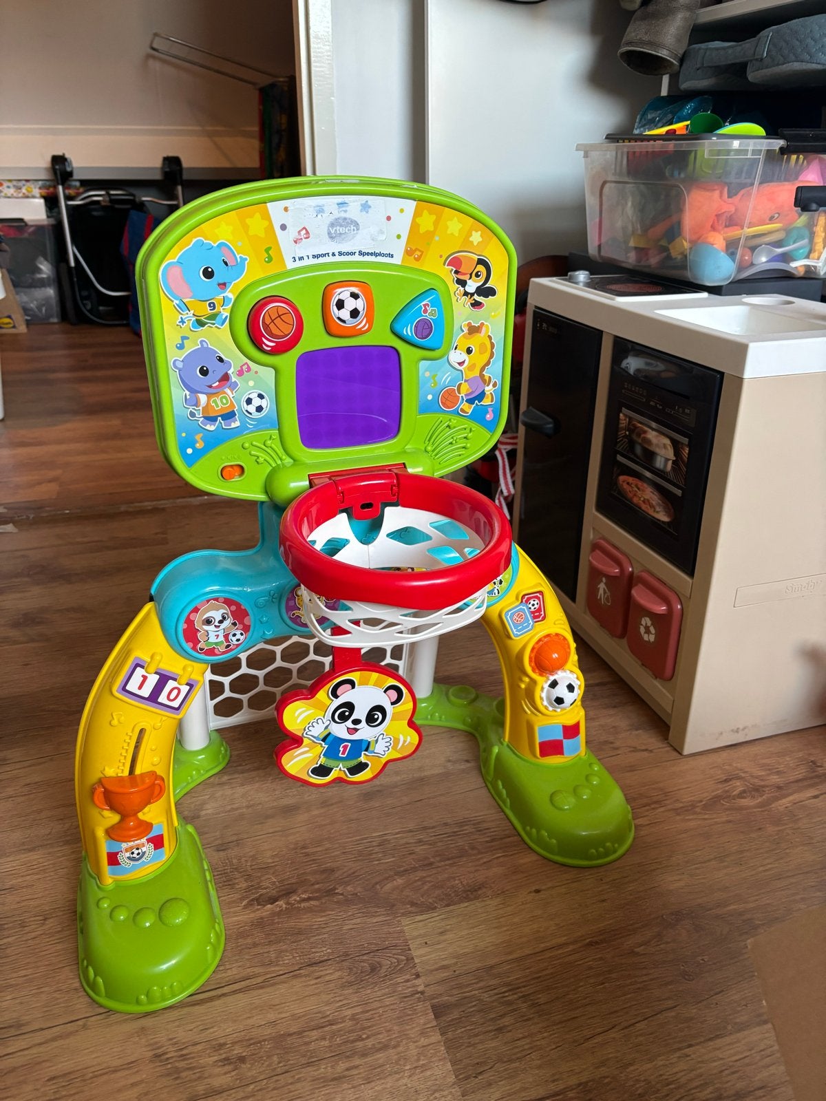 VTech 3-in-1 Sport & Scoor Speelplaats, Ophalen, Zo goed als nieuw, Jongen of Meisje