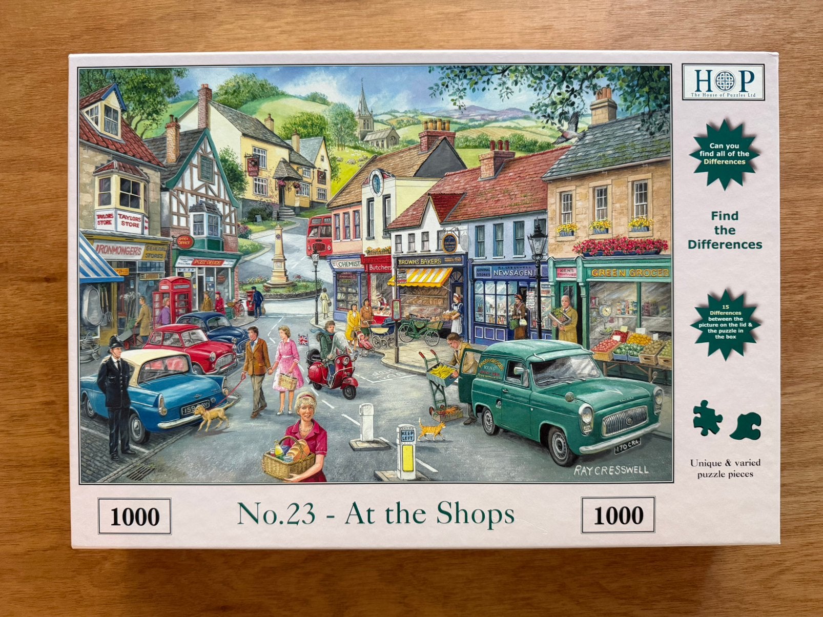 Legpuzzel House of Puzzles - No. 23 - At the Shops, Ophalen of Verzenden, Zo goed als nieuw