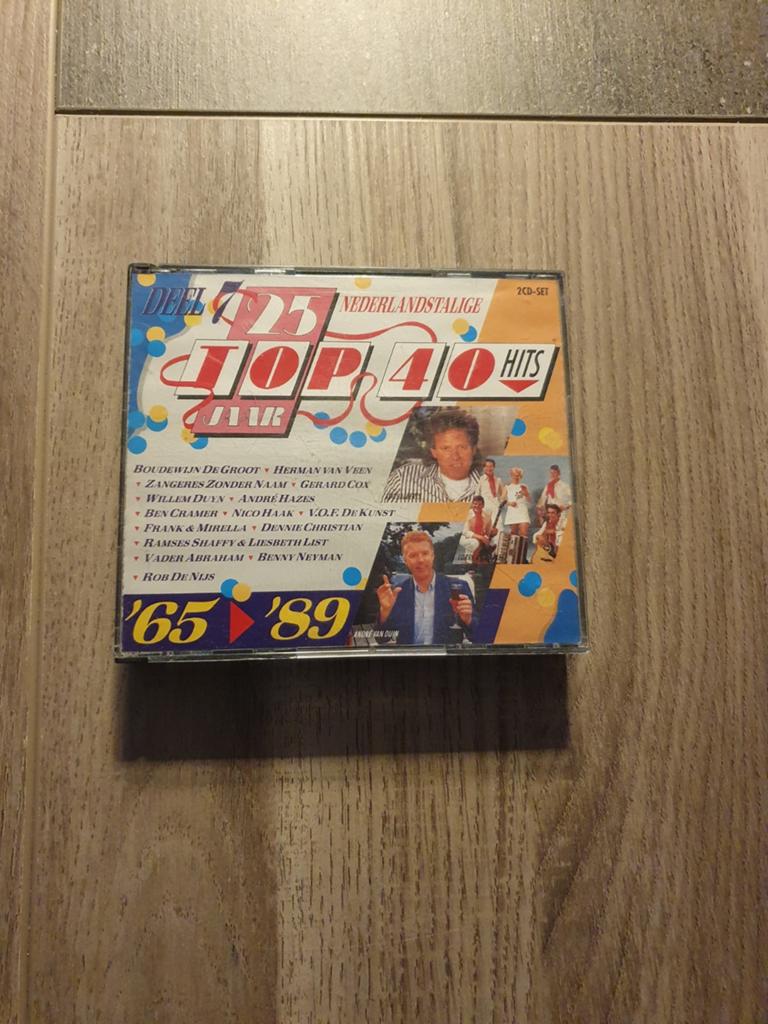 Cd 25 jaar top 40 hits, Cd's en Dvd's, Cd's | Verzamelalbums, Ophalen of Verzenden, Zo goed als nieuw, Pop