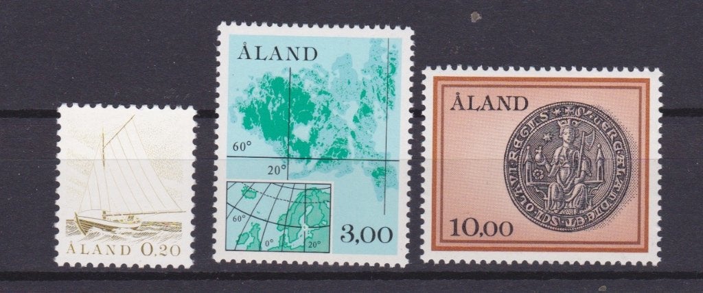TSS Kavel 1110285 Finland Åland Postfris  minr  1,5en 6, Postzegels en Munten, Ophalen, Finland, Postfris
