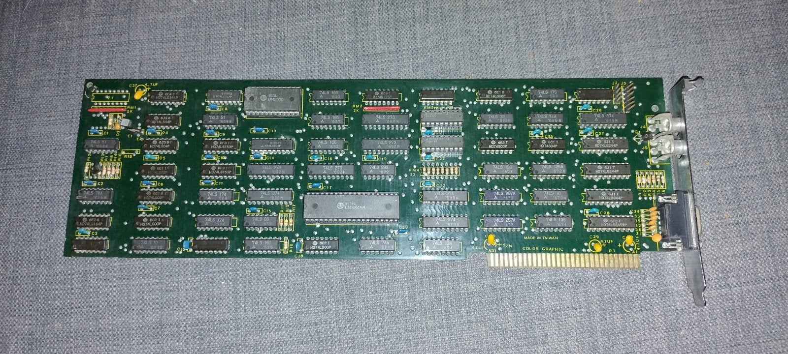 8-bit ISA CGA videokaart (FIC), Computers en Software, Vintage Computers, Ophalen of Verzenden, FIC