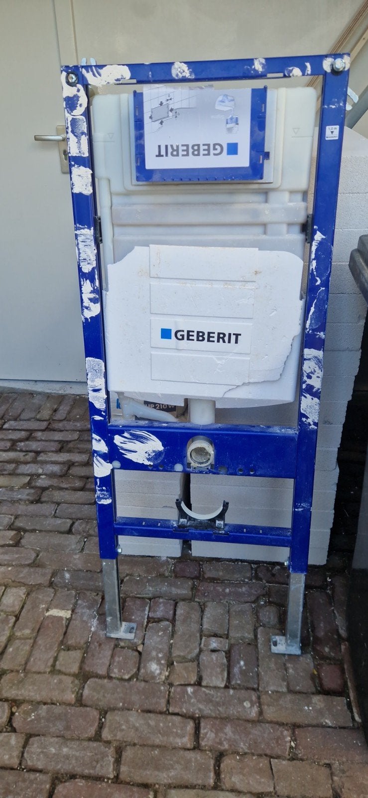 Gebruikte Geberit inbouw reservoir., Ophalen, Toilet
