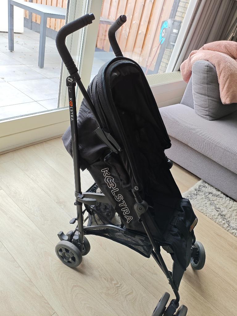 Koelstra buggy zwart, Ophalen, Gebruikt, Koelstra, Verstelbare rugleuning