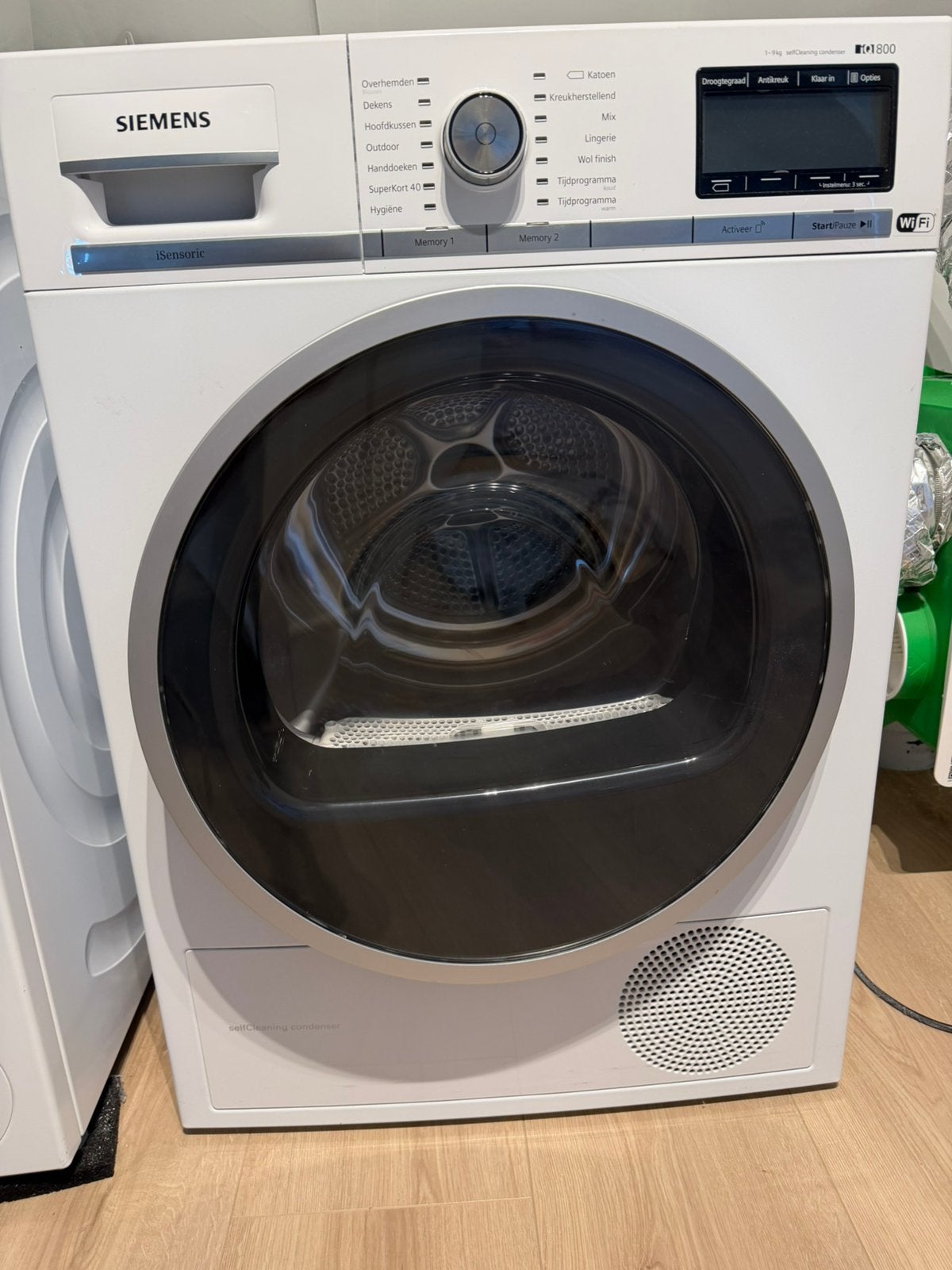 Siemens WMH6Y841NL wasmachine, Ophalen, 1200 tot 1600 toeren, Gebruikt, 8 tot 10 kg