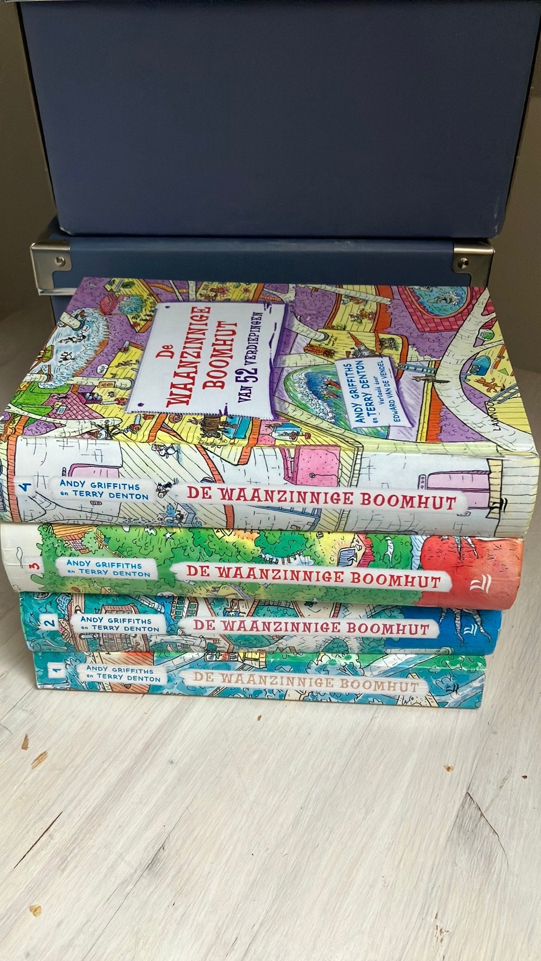 De waanzinnige boomhut Andy Griffith deel 1t/m 4, Boeken, Ophalen of Verzenden, Gelezen