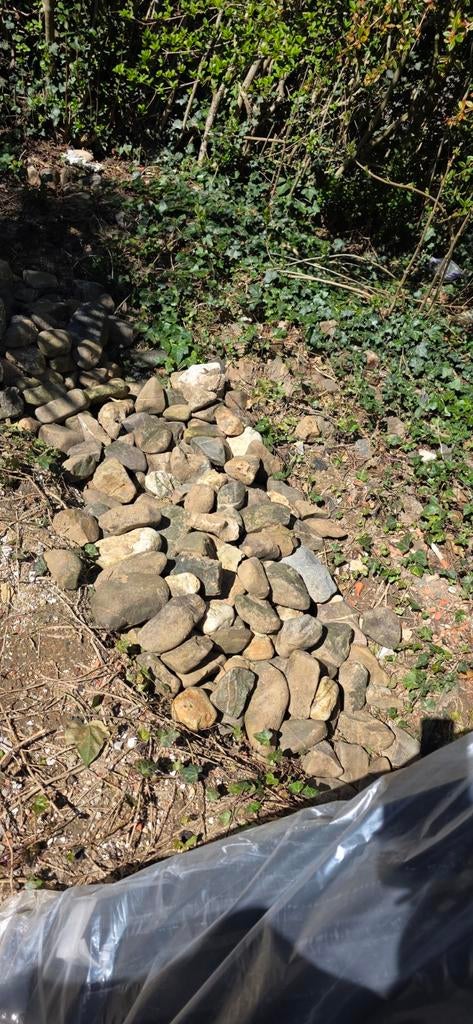 Gratis tuinstenen - diverse maten, Tuin en Terras, Overige typen, Zo goed als nieuw, Natuursteen, 5 tot 10 m²
