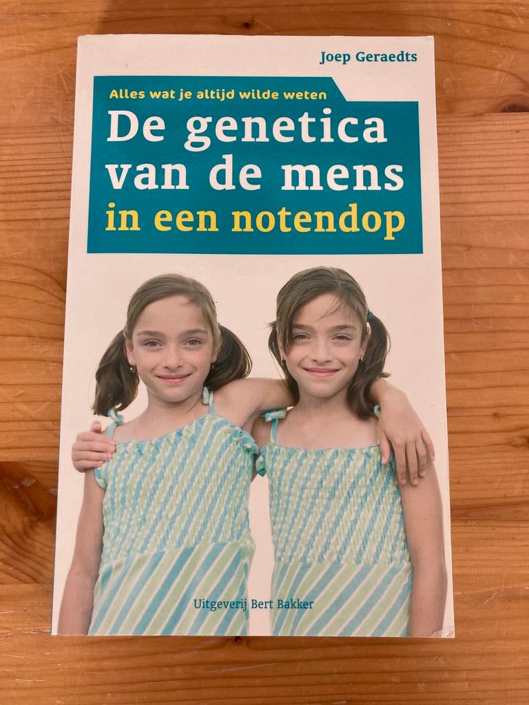 J. Geraedts - De genetica van de mens in een notendop, Ophalen of Verzenden, Zo goed als nieuw, J. Geraedts
