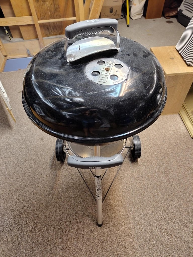 barbeque inclusief accesoires, Ophalen, Gebruikt, Weber, Met accessoires