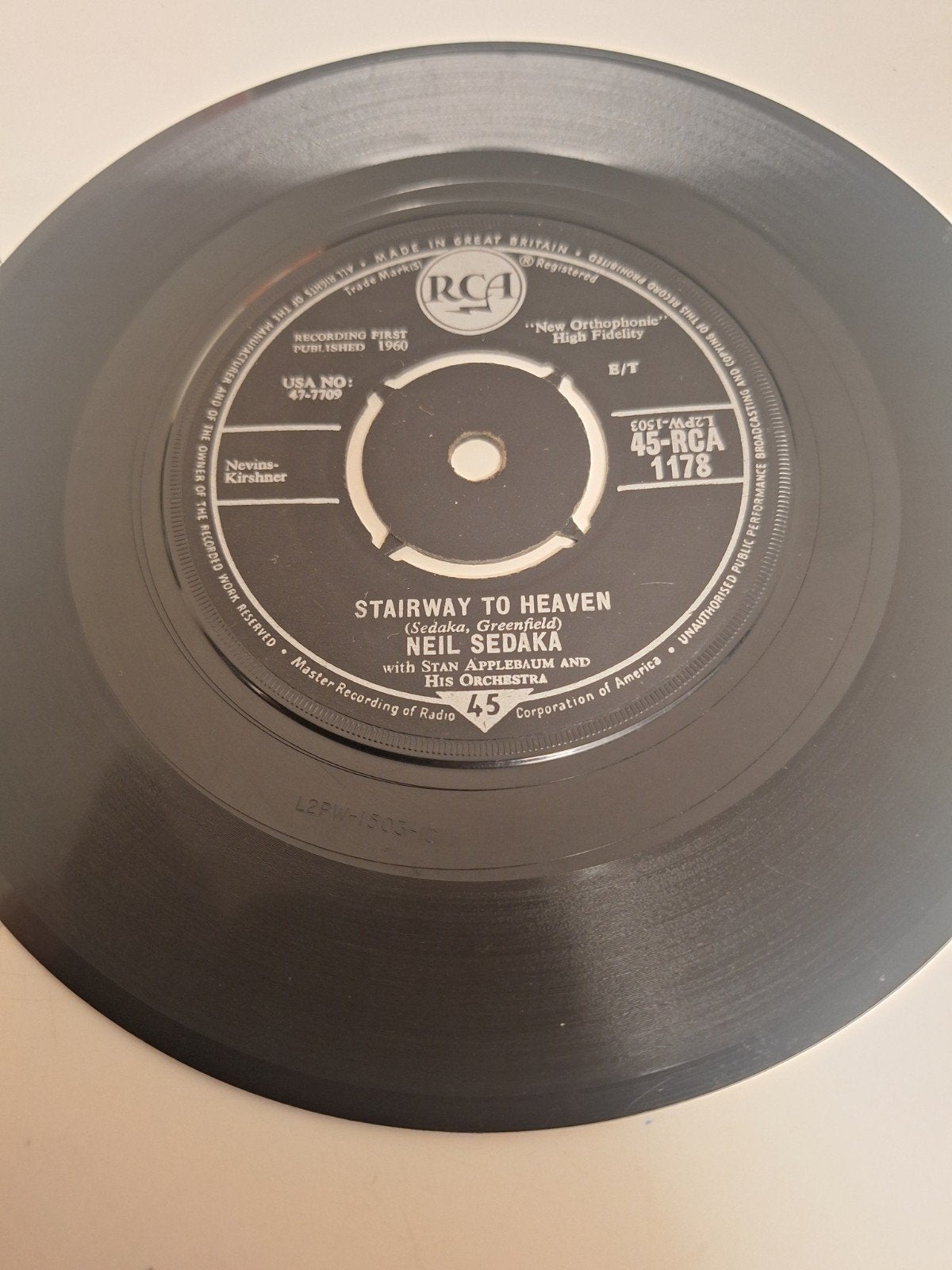 Neil Sedaka - Stairway to heaven, 1960., Verzenden, Gebruikt, 7 inch, Rock-'n-roll