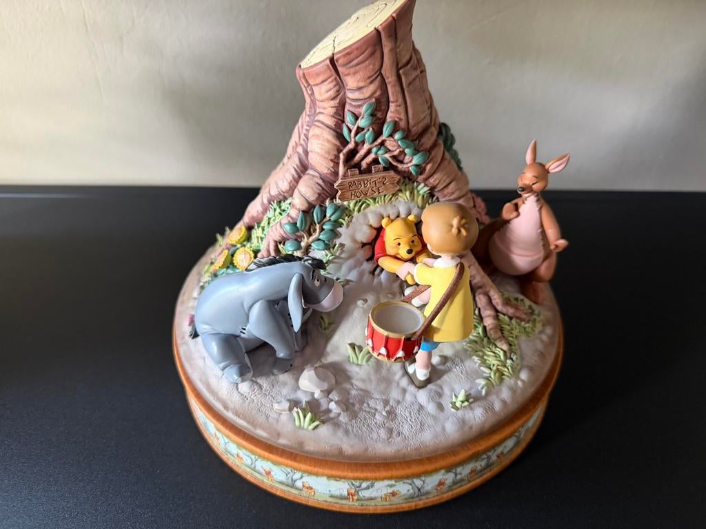 Beeld pooh, Ophalen of Verzenden, Winnie de Poeh of vrienden, Zo goed als nieuw, Beeldje of Figuurtje