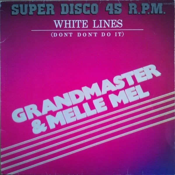 Hip Hop 12" Maxi Single (1983) Grandmaster Melle Mel - White, Gebruikt, Ophalen of Verzenden, 12 inch, Overige typen