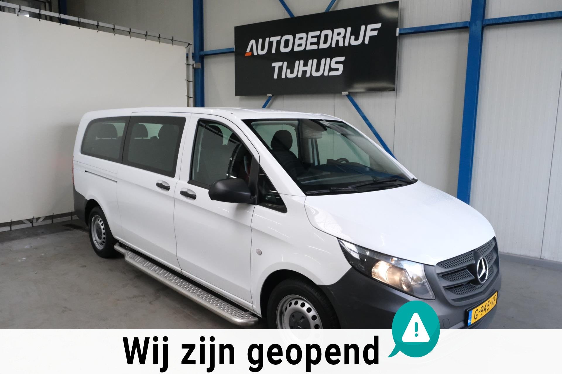 Mercedes-Benz Vito Tourer 110 CDI Base Extra Lang 9p > Expor, Auto's, Voorwielaandrijving, 15 km/l, Gebruikt, Euro 6