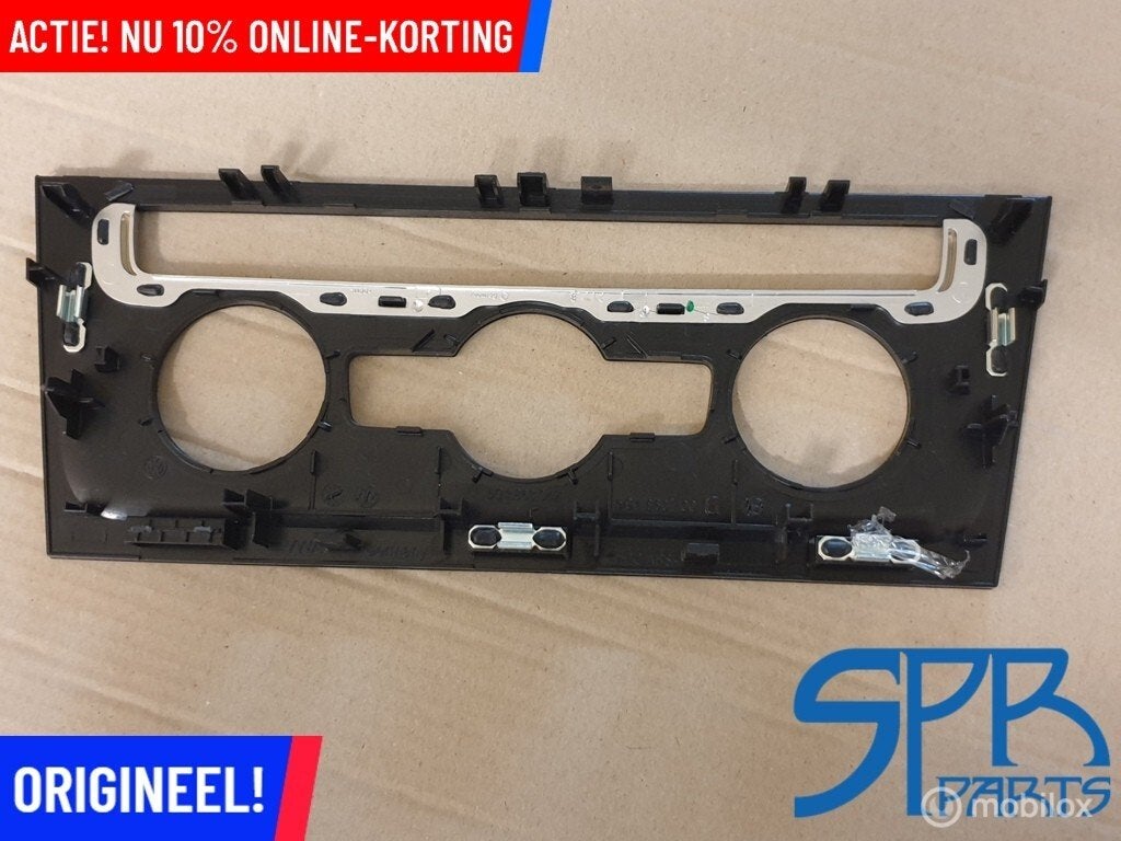 GOLF 7 INLEG RAND OMRANDING Climatronic 5G1863042 LICHTGRIJS, Gebruikt, Volkswagen, Ophalen of Verzenden, Volkswagen