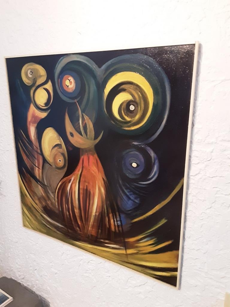 Schilderij Victor Notermans (1974) - 102x102 cm, Ophalen