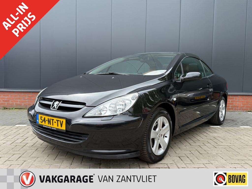Peugeot 307 CC 2.0-16V (Eerste eigenaar|12 mnd BOVAG garanti, Auto's, 12 maanden, Gebruikt, Beige, 4 cilinders