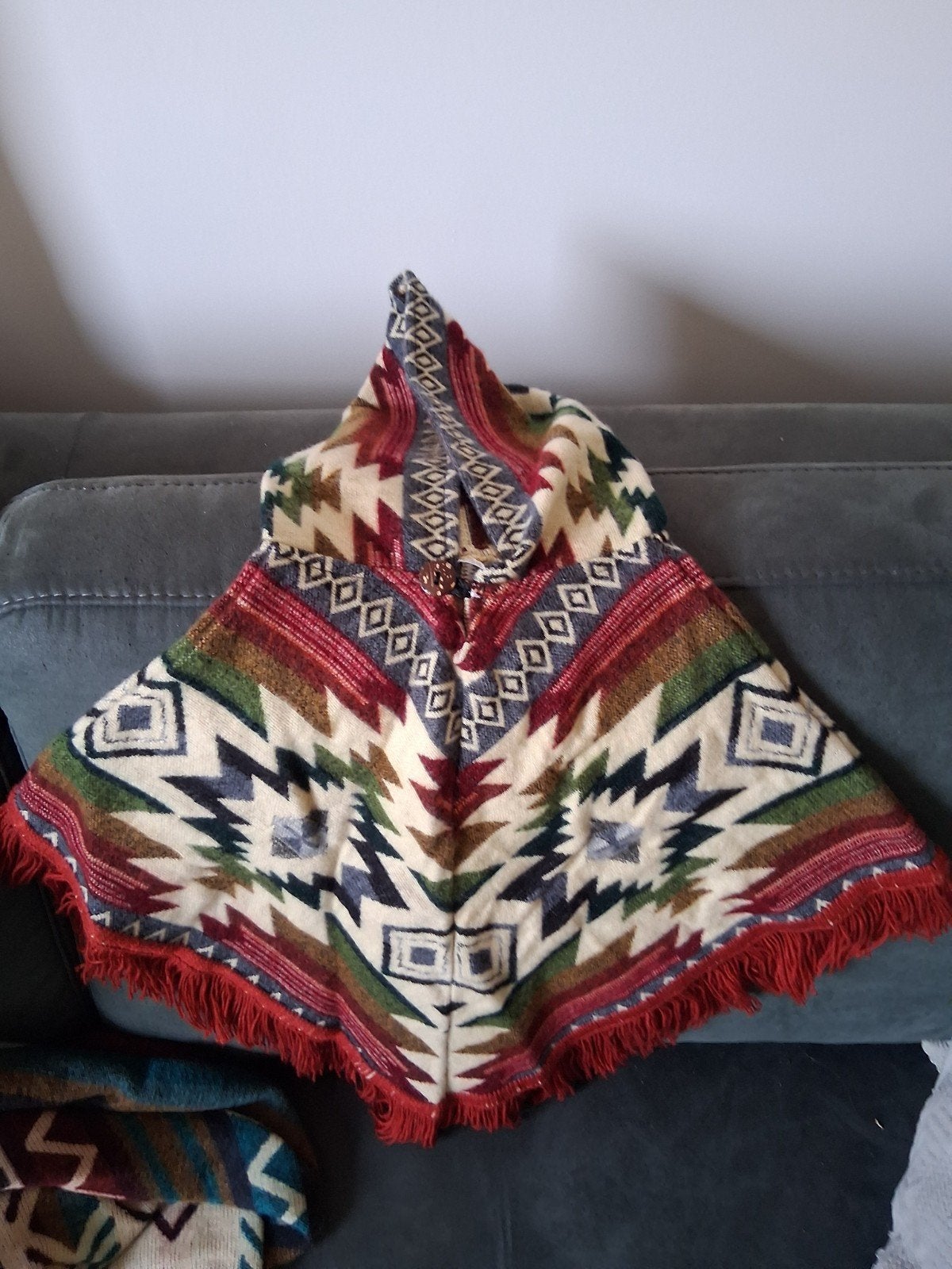 Nieuwe Alpaca Wollen Poncho voor 2-jarige, Ophalen of Verzenden, Nieuw, Onbekend, Jongen of Meisje