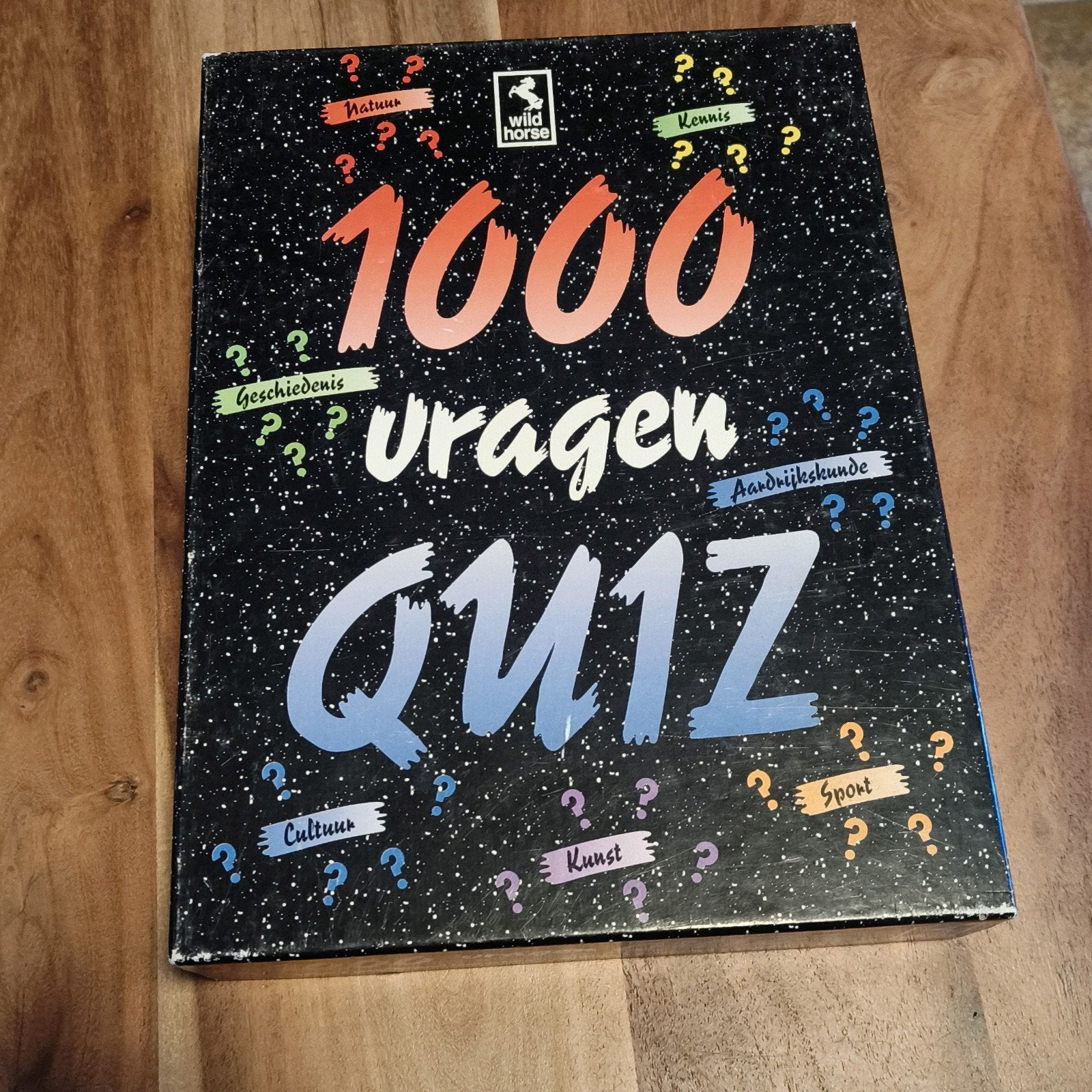 1000 Vragen Quiz - Wild Horse, Drie of vier spelers, Ophalen of Verzenden, Gebruikt, Wild Horse