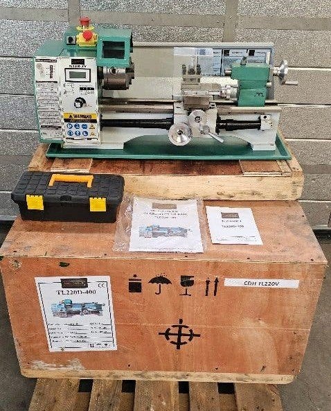CDH 220 x 400 Vario Metaaldraaibank TL220D-400 - 230 Volt, Ophalen of Verzenden, Nieuw, Metaaldraaibank, Minder dan 500 mm