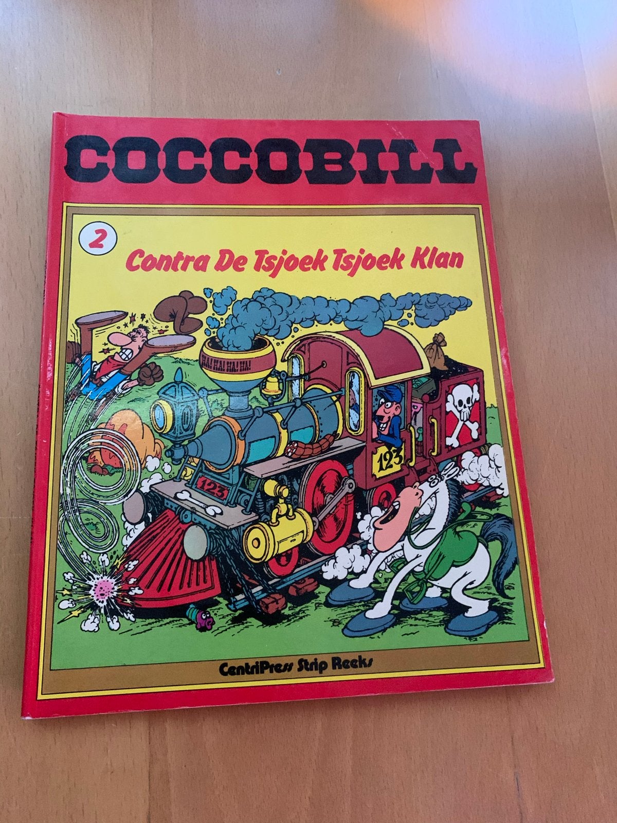 Stripboek Cocco Bill: Contra De Tsjoek Tsjoek Klan, Eén stripboek, Ophalen of Verzenden, Gelezen