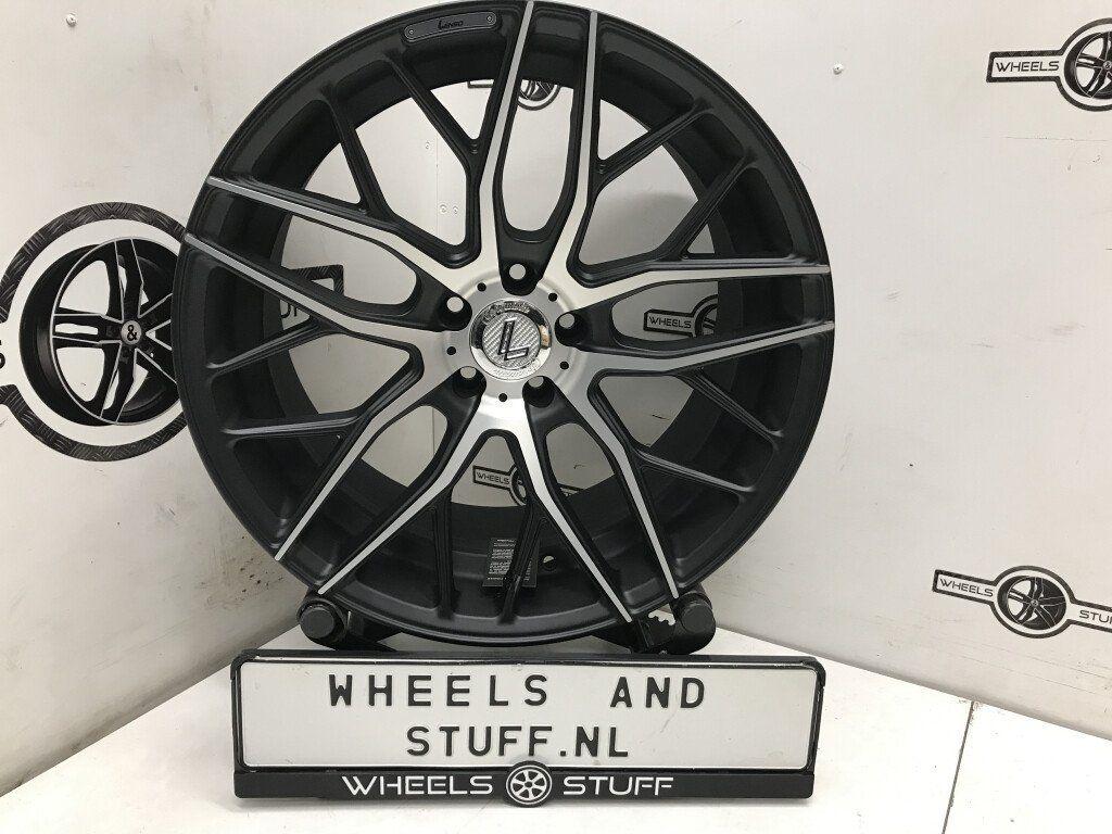 Lenso Conquista breedset lichtmetaal velgen 20"inch 5x112, Auto-onderdelen, Banden en Velgen, Velg(en), 20 inch, Gebruikt, Ophalen
