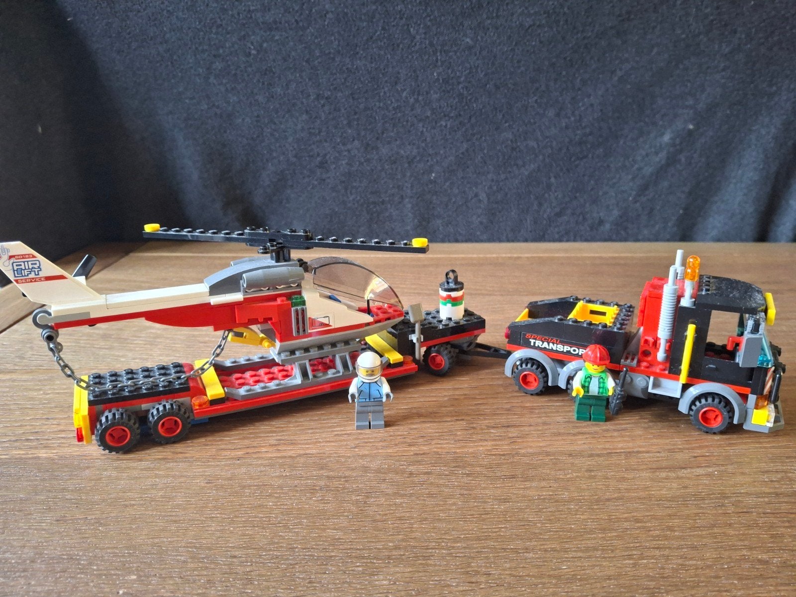 Lego City 60183 Zwaar Transport met Helikopter, Kinderen en Baby's, Lego, Ophalen of Verzenden, Inclusief instructies, Complete set