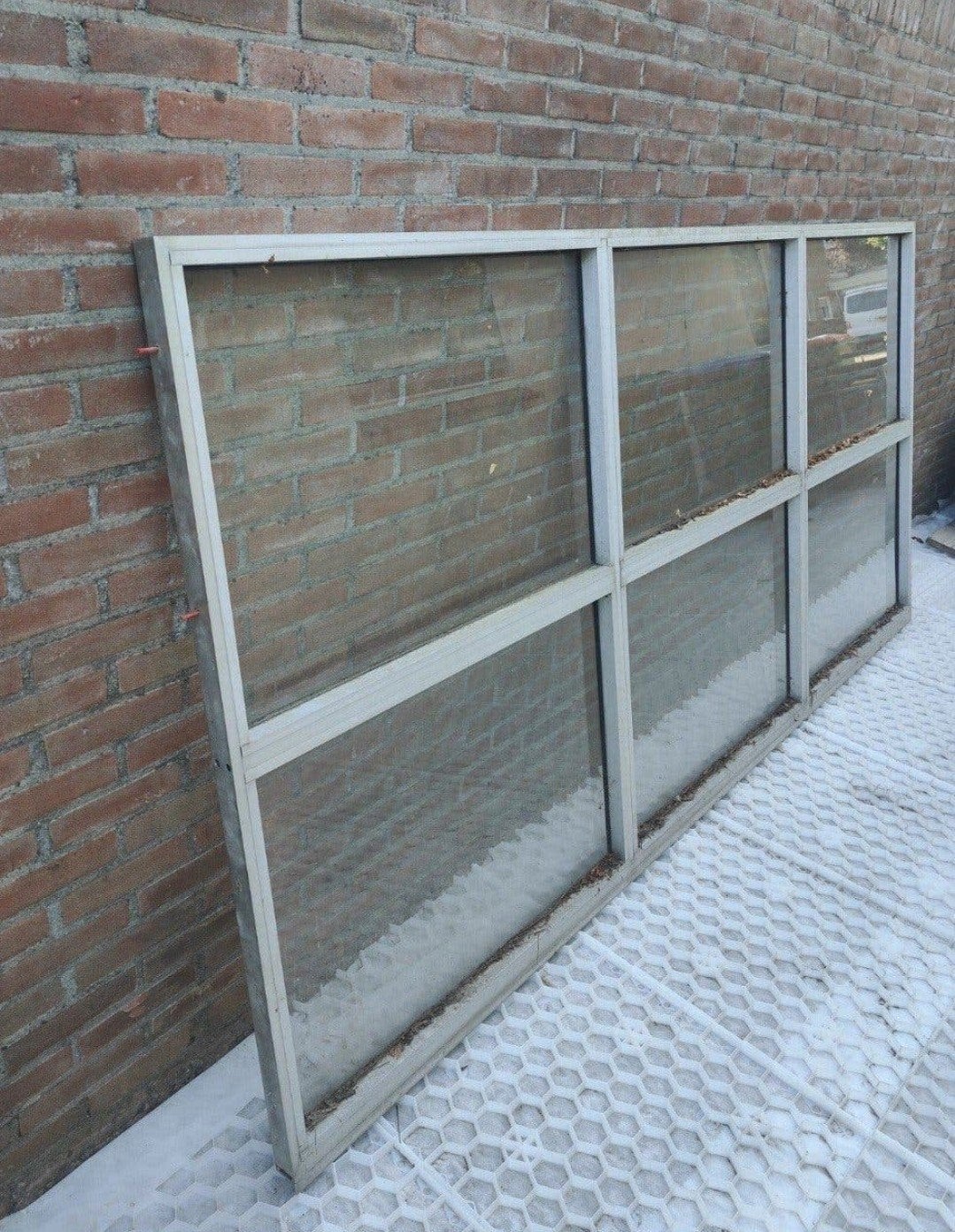 Aluminium windscherm 300*142, Ophalen of Verzenden, 200 cm of meer, 150 tot 200 cm, Nieuw