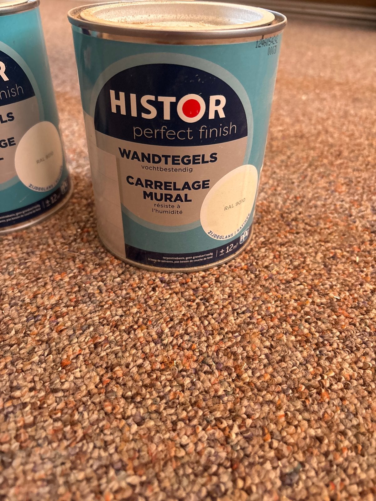 Histor Perfect Finish Wandtegelverf RAL 9010 Zijdeglans, Ophalen, Nieuw, Overige typen