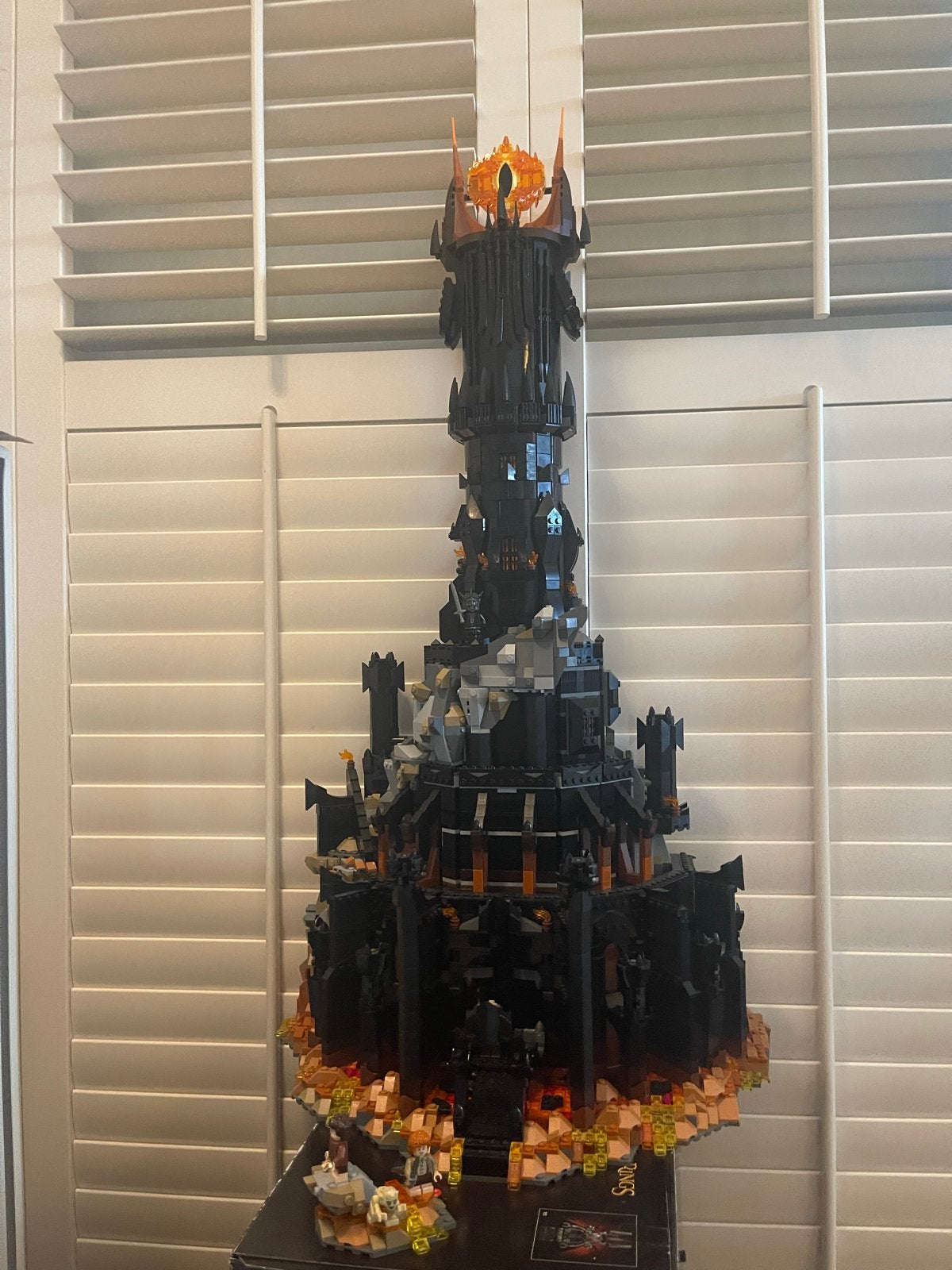 LEGO Icons Barad-dûr (10333) - Lord of the Rings, Ophalen, Zo goed als nieuw, Overige merken