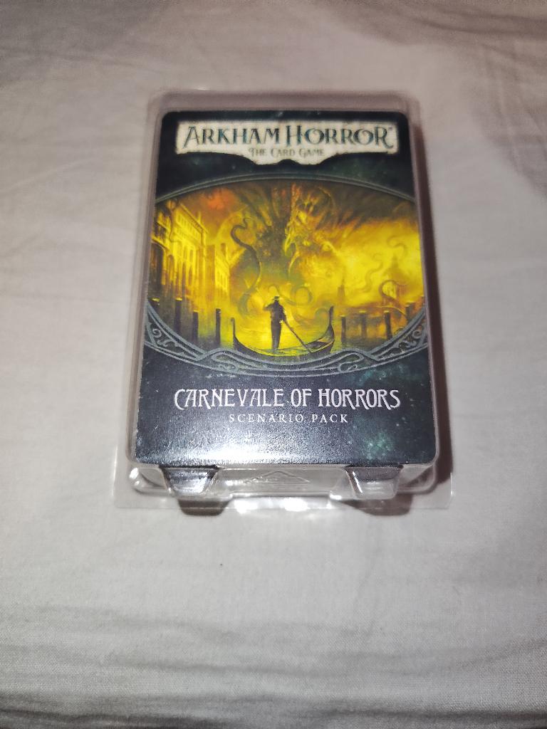 arkham horror card game carnevale of horrors β Beta Booster Box main image 0